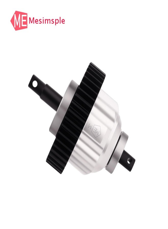 Mesimsple Alum Center Differential Kit Gear 10280 for 1/10 Wide Maxx Diff Maxx Slash Series Upgrades Part Silver - Image 4
